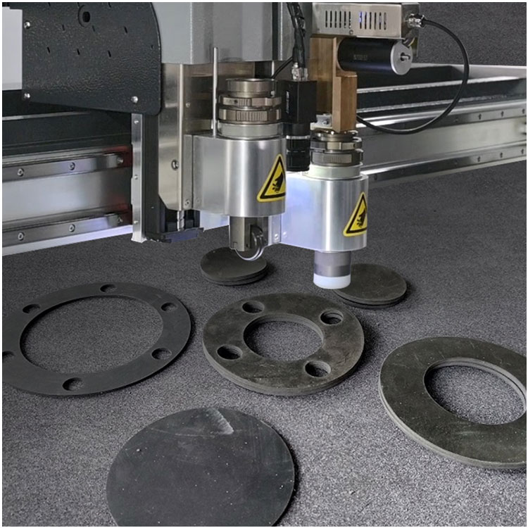 橡胶垫片振动刀切割机